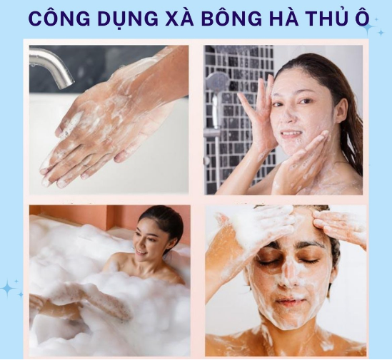 Xà Bông Hà Thủ Ô Giúp Tóc Đen Bóng Khoẻ Xà Phòng Gội Đầu Tắm Nhỏ Gọn Kallyn Beauti