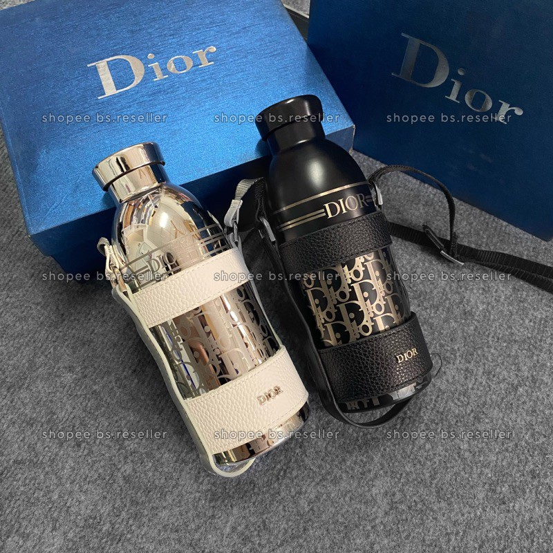 Bình nước Dior giữ nhiệt thời trang kèm hộp đựng