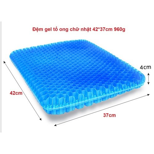 Đệm ngồi 3d thoáng khí lót mông chống đau mỏi silicon cao cấp 2 lớp lót ghế ngồi văn phòng mẫu mới