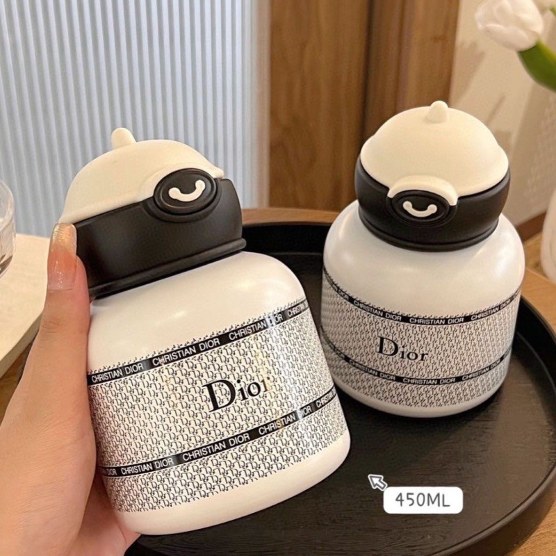 Bình nước Dior giữ nhiệt thời trang kèm hộp đựng