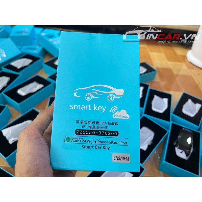 Chìa Khóa Cảm Ứng SMARTKEY + định vị Cho Xe Ô Tô Mới Nhất 2023 Tích Hợp IPS Digital Key