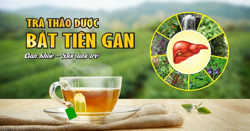 Trà Thảo Dược Bát Tiên Gan