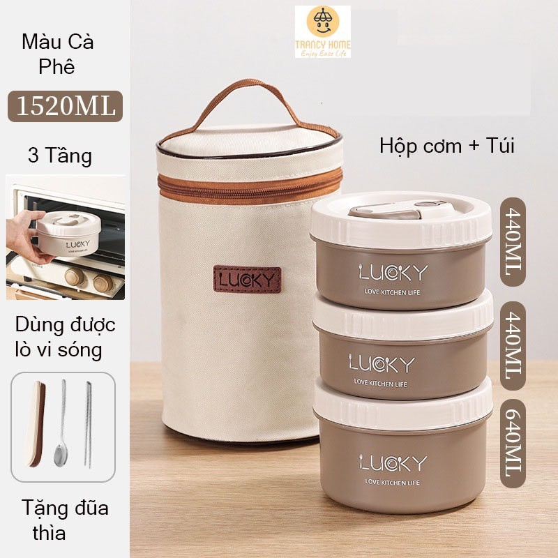 Hộp Cơm Giữ Nhiệt Hãng Lucky