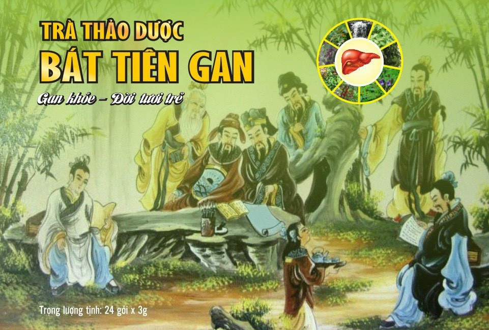 Trà Thảo Dược Bát Tiên Gan